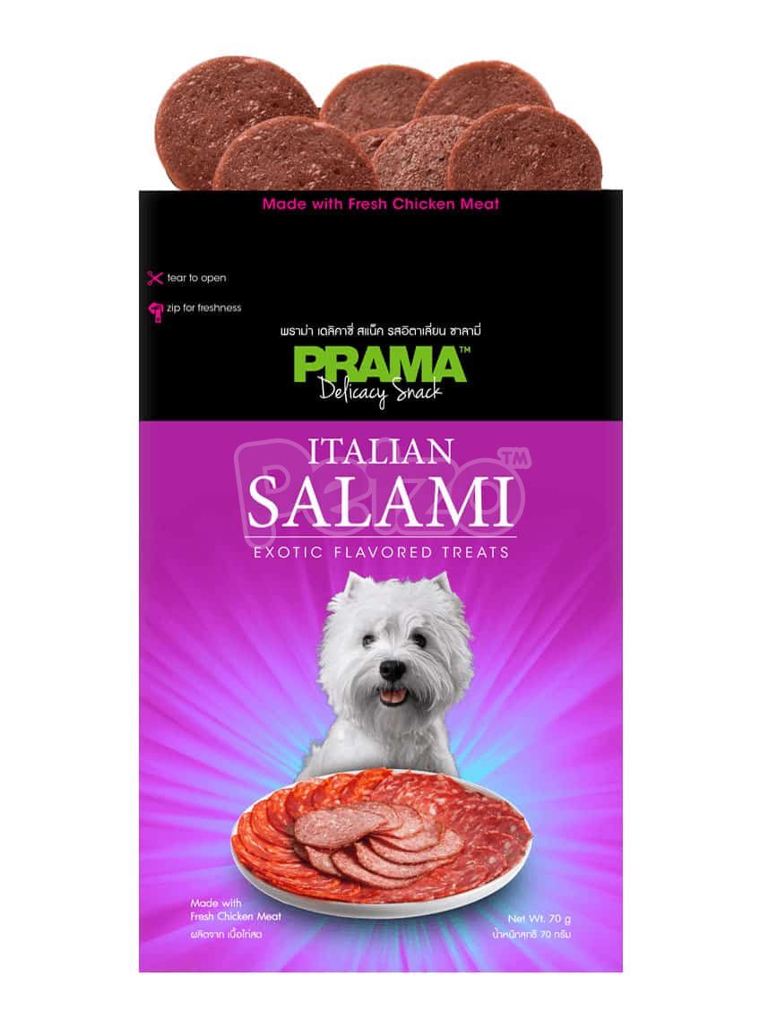 PRAMA Snack Delicacy Salami 70g – Petzo