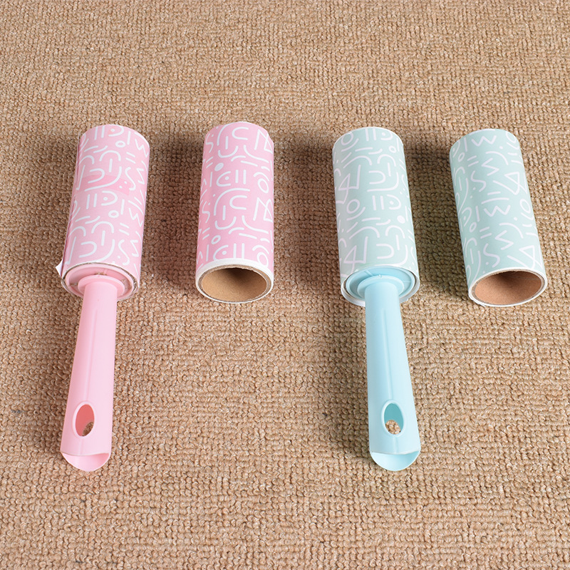 Single Lint Roller with Refill Super Sticky Pet Hair Remover Set