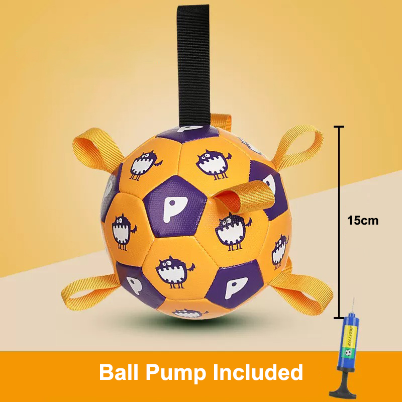 Interactive Dog Toys Rope Ball Toy For Play Chewing Dog Training Toys  Portable EVA Ball Pet